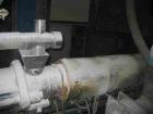 USED: Comac extrusion line. (1) Feeding system Matcon or Anag containers, servo lift Matcon (hydraulic lifting and positioning system), with 55 gallon (210 liter) Matcon buffer, screw feeder. (1) Com...