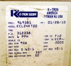 Used Coperion 25.5mm Co-Rotating Twin Screw MFG 2010 Pelletizing Line