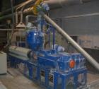 Used- Industrie Generali 130-22D PVC Compounds Extrusion Line, maximum output 1543 lbs (700 kg/hour). Comprising of: (1) Ind...