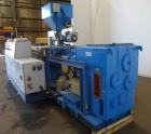 Used Krauss Maffei K.M. 120 mm Twin Screw Extruder