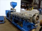 Used- Krauss Maffei K.M. 120 mm Twin Screw Extruder