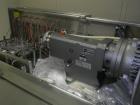 Used Leistritz Twin Screw Pelletizing Lab Line, Model 18mm 9- Zone Hot Melt Extruder System, sn# 3851 with 15 HP Main Drive Motor to Include BPM model BT25 Pelletizer, sn# BT25-0907, K-Tron Soder mod...