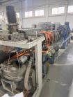 Used Theysohn TSK 090 Twin Screw Co-Rotating Compounding Line – 90 mm, 36 L/D, 500 kg/hr, Underwater Pelletizer