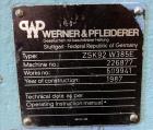Used Werner & Pfleiderer Twin Screw Pelletizing Line