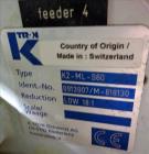 Used Werner & Pfleiderer Twin Screw Pelletizing Line, ZSK 70mm Mega Plus.