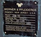 Used Werner & Pfleiderer Twin Screw Pelletizing Line