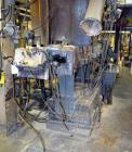 Used (1) ZSK-83 R240R 83mm Co-Rotating twin screw extruder, approximate 40 to 1 L/D ratio, serial# 218971, works# 507860-861, built 1985. (10) Barrel sections with (1) feed with hopper, (2) top vente...
