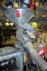 Used (1) ZSK-83 R240R 83mm Co-Rotating twin screw extruder, approximate 40 to 1 L/D ratio, serial# 218971, works# 507860-861, built 1985. (10) Barrel sections with (1) feed with hopper, (2) top vente...