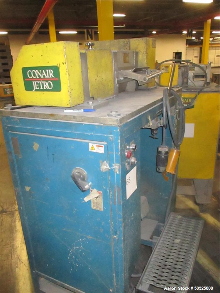 Used Conair Model 208 Strand Pelletizer, 8" wide.