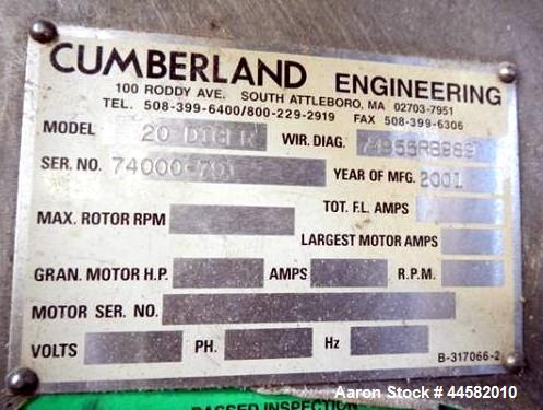 Used Cumberland Stair Step Dicer