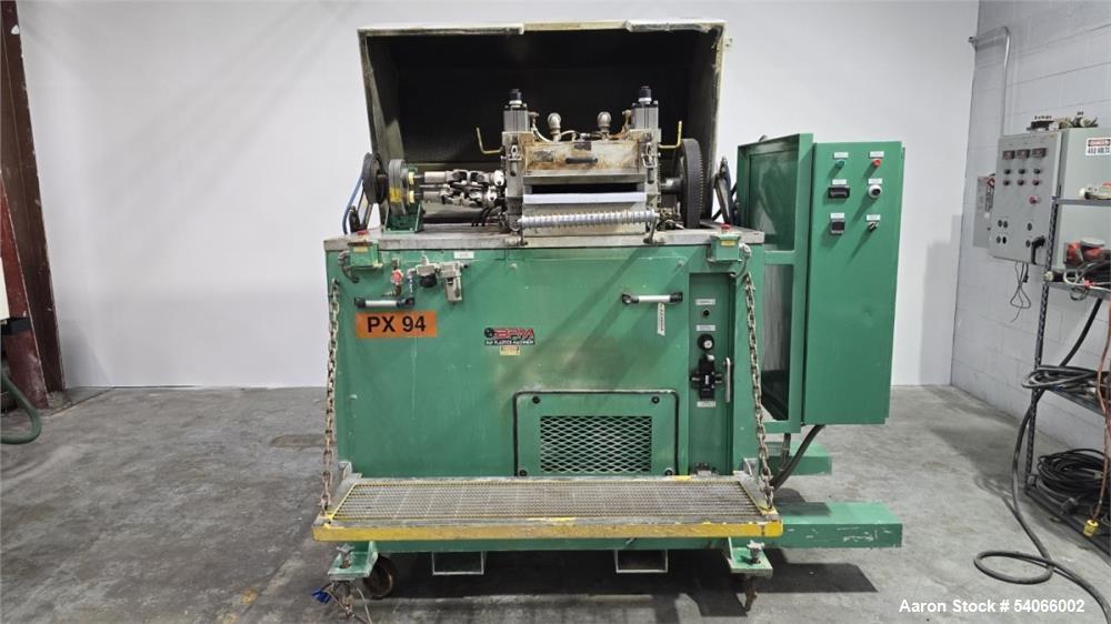 Used Bay Plastics Machinery BX16G Strand Pelletizer | 16" Wide 30 HP Plastic Pelletizer