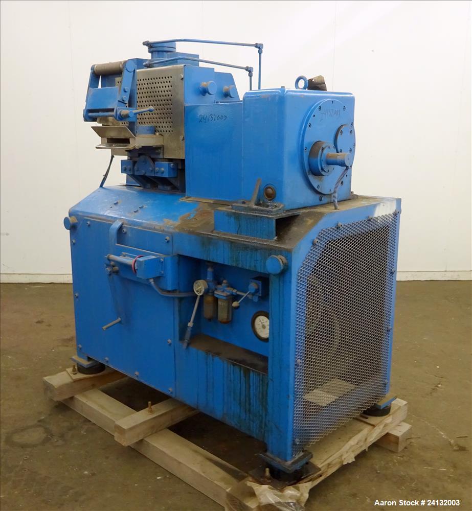 Used Buss Condux Strand Pelletizer, Model SG 200, Carbon Steel.
