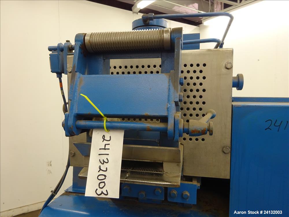 Used Buss Condux Strand Pelletizer, Model SG 200, Carbon Steel.