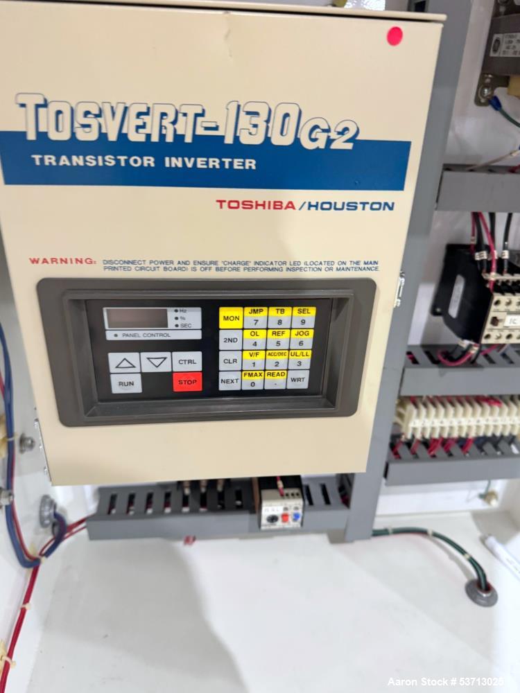 Used Conair / Jetro Strand Pelletizer Model 304 – 6" Rotor, 2 HP Motor, 600 lb/hr