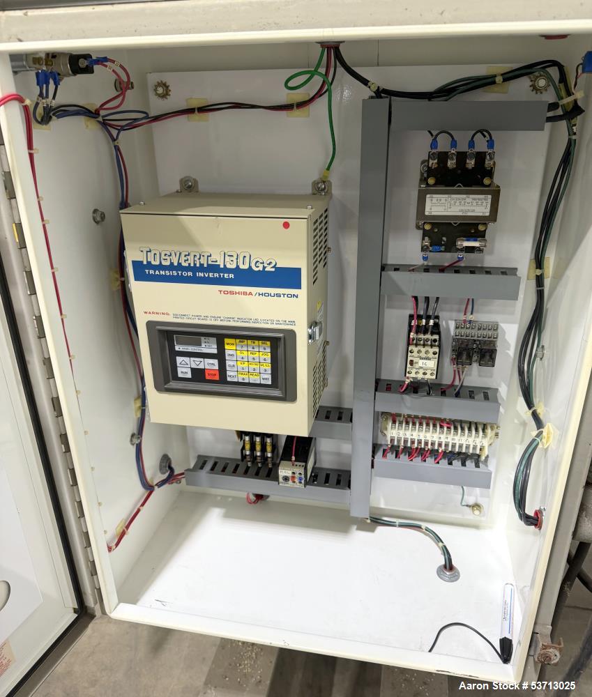 Used Conair / Jetro Strand Pelletizer Model 304 – 6" Rotor, 2 HP Motor, 600 lb/h