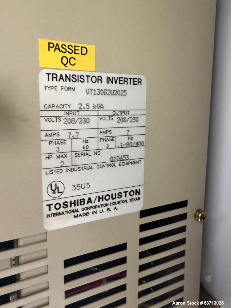 Used Conair / Jetro Strand Pelletizer Model 304 – 6" Rotor, 2 HP Motor, 600 lb/h