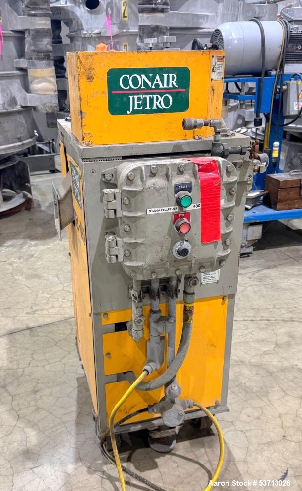 Industrial Used Strand Pelletizer – Conair Jetro Model 304, 3.5" Feed Opening
