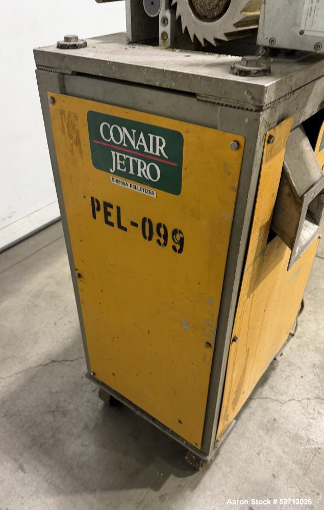 Used Conair / Jetro Model 304 Strand Pelletizer – 600 lb/hr Plastic Pelletizing 