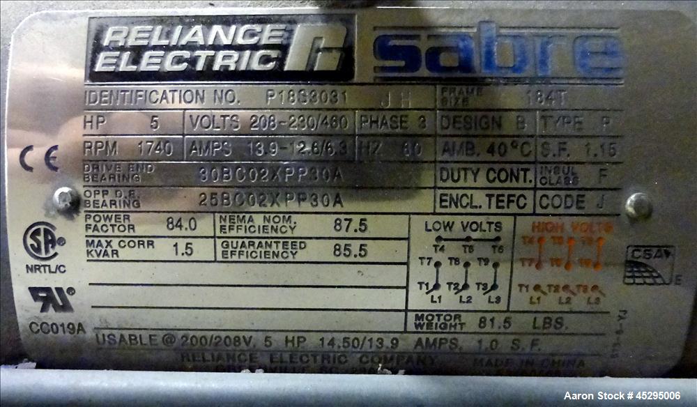 Used Cumberland Size 6 Pelletizer