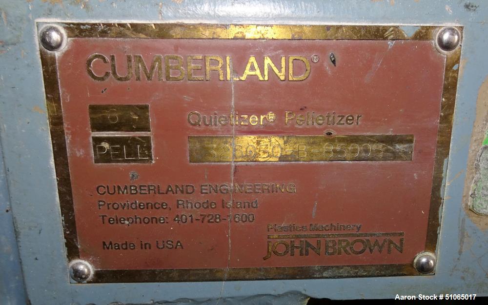 Cumberland Quietizer 6 Pelletizer