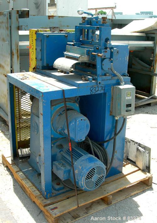 USED: Cumberland pelletizer,