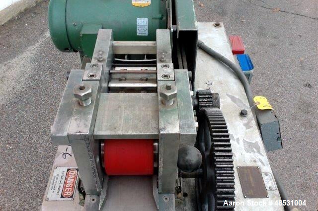 Used Cumberland 4" Quietizer Pelletizer. (12) Bolt on knife rotor. Serial# 89000-83009, built 1983.