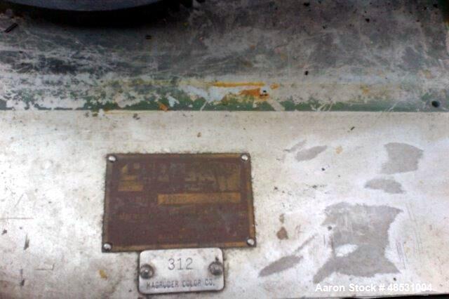 Used Cumberland 4" Quietizer Pelletizer. (12) Bolt on knife rotor. Serial# 89000-83009, built 1983.