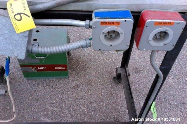 Used Cumberland 4" Quietizer Pelletizer. (12) Bolt on knife rotor. Serial# 89000-83009, built 1983.