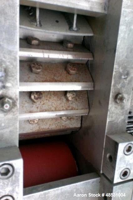 Used Cumberland 4" Quietizer Pelletizer. (12) Bolt on knife rotor. Serial# 89000-83009, built 1983.