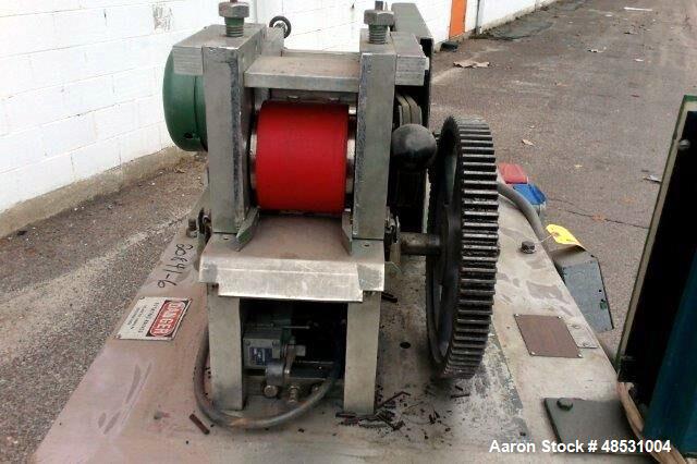 Used Cumberland 4" Quietizer Pelletizer. (12) Bolt on knife rotor. Serial# 89000-83009, built 1983.