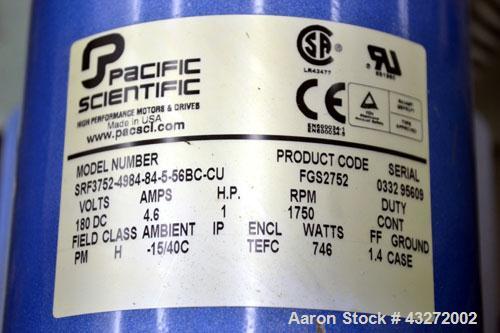Used Killion 2" Pelletizer, Carbon Steel. 4" Diameter x 2" wide 18 fixed blade rotor. (1) Metal, (1) rubber pull roll. Driven by a 1hp, 180 volt, 1750 rpm DC gear motor, ratio 5 to 1. Includes a cont...