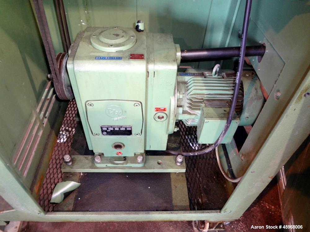 Used Automatik Strand Pellitizer, Model ASG 10. 4-1/4" wide rotor 434 stainless steel. Driven by approximate 3 hp (2.2kW), 3/50/220/380 volt, 1415 rpm motor. Top hinged cover with 4" wide feed openin...