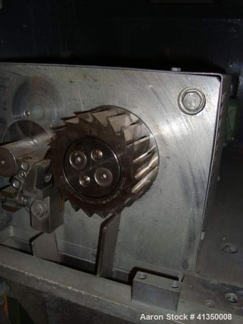 Used Scheer pelletizer, type SGS-50 incl. control – on wheels