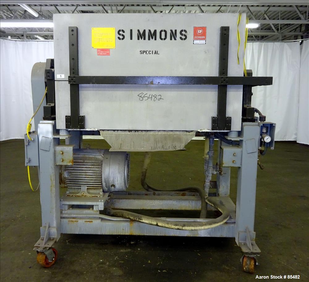 Used S. F. Scheer Strand Pelletizer, Model HSG800