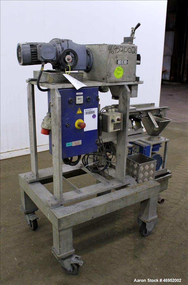 Used C. F. Scheer Pelletizer, Model SGS 50-E.