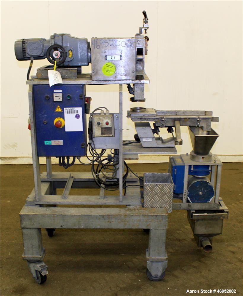 Used C. F. Scheer Pelletizer, Model SGS 50-E.