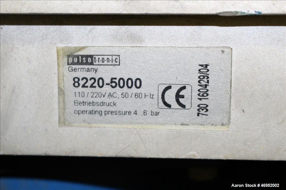 Used C. F. Scheer Pelletizer, Model SGS 50-E.