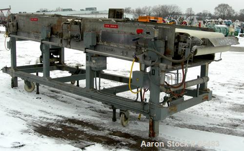 Used S. F. Scheer Strand Pelletizer, Model SGS600. 24" wide x approximately 8" diameter fixed knife rotor. (1) Rubber, (1) metal pull roll. Strand rating 150 at 1/8", speed 65-260 feet per minute. So...
