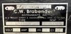 Used Brabender Lab Pelletizer, Type 7 12-74-000, 1