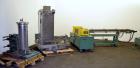 Used Conair Jetro Pelletizing System consisting of: (1) Conair Jetro Pelletizer, model 206WS. Approximately 6-1/2” wide x 7-1/2” diameter 48 blade helical rotor, (1) rubber, (1) metal pull roll, driv...
