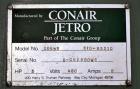 Used Conair Jetro Pelletizing System consisting of: (1) Conair Jetro Pelletizer, model 206WS. Approximately 6-1/2” wide x 7-1/2” diameter 48 blade helical rotor, (1) rubber, (1) metal pull roll, driv...