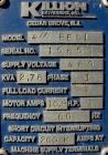USED: Killion strand pelletizer, model 4