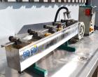 Used Prism Pelletizer. Approximately 3/4’’ wide x 2’’ diameter rotor. Includes a Prism stainless steel water bath, 4-3/4’’ wide x 39-1/2’’ long x 5-7/8’’ deep, and a Prism 3’’ wide air knife, driven ...