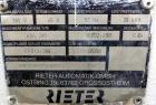 Reiter Automatik ASG300 Strand Pelletizer