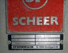 Used S. F. Scheer Strand Pelletizer, Model HSG800