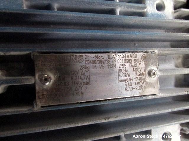 Used BKG Underwater Pelletizer System. Consisting of: Model UWG Compact 120 cutter head with water box, 6 kw, 460 volt, nominally rated up to 4000 pounds per hour, serial# 2003 11 25, built 2003. Mod...