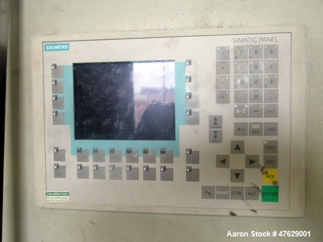 Used BKG Underwater Pelletizer System. Consisting of: Model UWG Compact 120 cutter head with water box, 6 kw, 460 volt, nominally rated up to 4000 pounds per hour, serial# 2003 11 25, built 2003. Mod...
