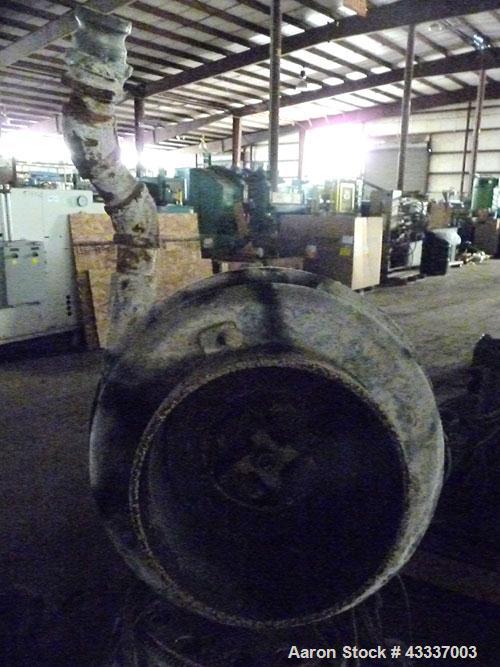 Used Beringer Water Ring Pelletizer Head Only. From a model WRP-12 pelletizer. 2 hp motor, 4 knife cutter hub, water ring, and 25 hole die. Last used on a 6" Beringer model 600 screen changer.
