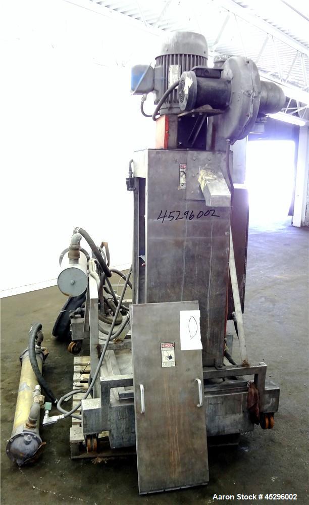 Used Beringer Model WRP12 Underwater Pelletizer System