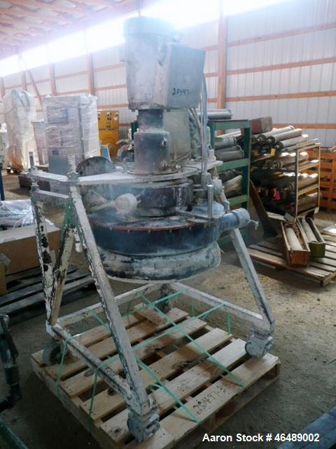 Used Beringer Water Ring Pelletizing System. Consisting of: (1) Model WRP36 pelletizing head with 7.5hp AC motor with inverter, (1) stainless steel water slide, (1) Gala Model 152VDW spin dryer with ...